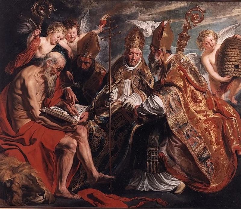 I quattro Padri della Chiesa latina